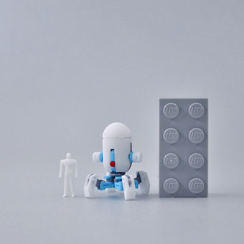 3d printed robot store toy